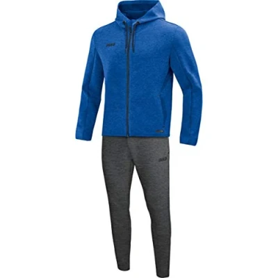 Image of JAKO Men&#039;s Premium Basics Tracksuit with Hood, Men, Jogging suit, M9729, royal meliert, XL