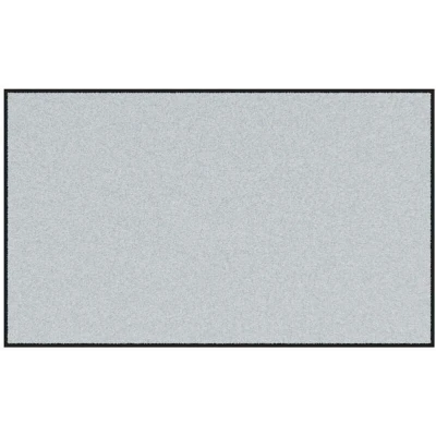 Image of vidaXL Rectangular Grey Door Mat 90x150 cm