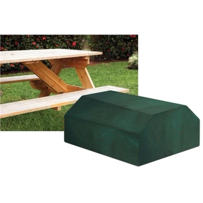 Image of Garland 6 Seater Picnic Table Cover Green, 5 Year Warranty