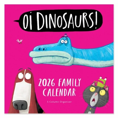 Image of Oi Dinosaurs Family Planner 2026