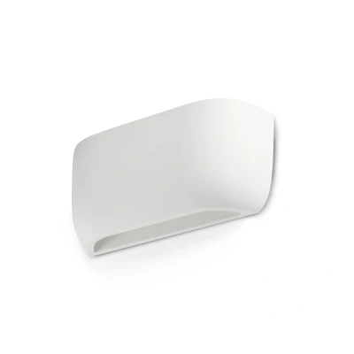 Image of Kappu Plaster Wall Lamp White 2x E14