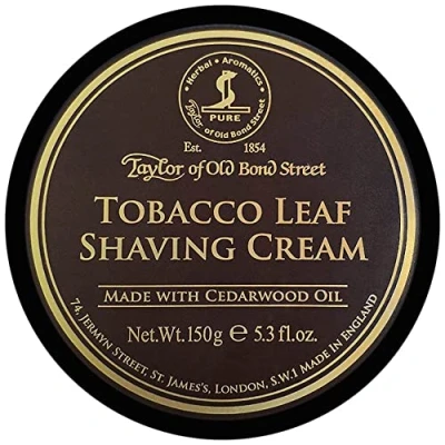 Image of TAYLOR OF OLD BOND STREET Shave Cream Tobacco Leaf 150 ml