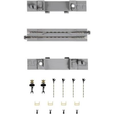 Image of Kato 20 027 Unitrack (S124C) Straight Level Crossing Track 124mm
