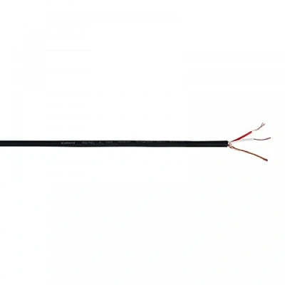 Image of elumen8 INSTALL Screened 2 Core Mic Cable, 100m Drum Black