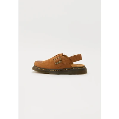 Image of Dr. Martens Jorge II Unisex Mules, Size: 11, Desert brown Leather