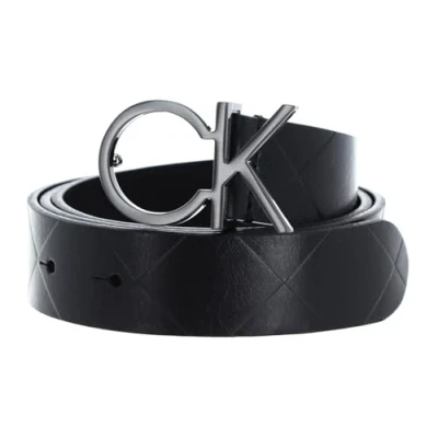 Image of Calvin Klein LOCK BELT Belt, Women&#039;s, Size: 32, black