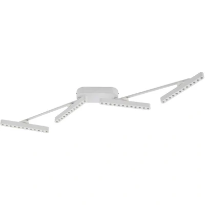 Image of Lindby LED spotlight Eldrin, white, 4 bulb, light points