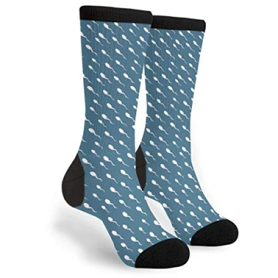 Image of 934 Novelty Walking Socks Swimming Sperm Sports Casual Work Unisex For Women Men Hiking 40Cm
