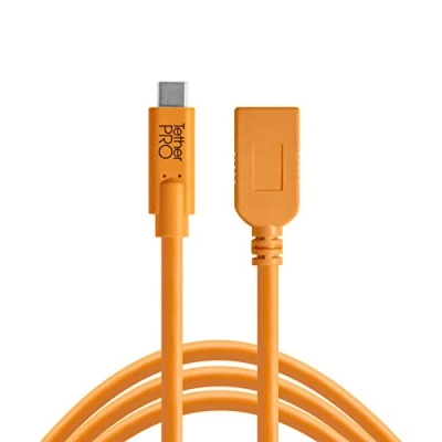 Image of Tetherpro USB C to Female Adapter (Extension), 15&#039; (4.6m)