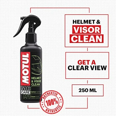 Image of Motul Helmet Cleaner &amp; Visor Clean, Insect Effect, Suitable for all Helmets and Visors Technologies