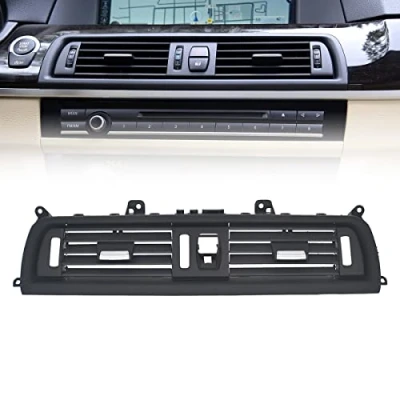 Image of ZEALfix AC Front Grille Console Vent Compatible with F10 F11 BMW 5 series Middle Center Air Fit for 520 523 525 528 530 535 550 2010 2016,64229166885