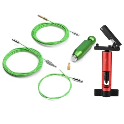 Image of BESNIN Internal Cable Routing kit +Hose Cutter Bicycle Tool Set,Internal Tool+Hydraulic Hose Fitting Insert Tool,Tool for Frame Put Out Inner Wire