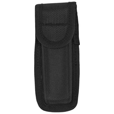 Image of MFH Knife case deluxe holster for belt made from strong nylon, black