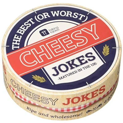 Image of Talking Tables Cheesy Jokes for Fathers Day, Birthday or Christmas Presents, 64 Cards