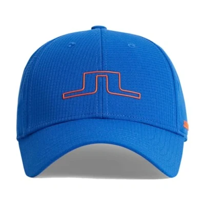 Image of J.Lindeberg Mens Caden Cap Nautical Blue One Size
