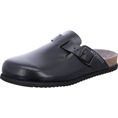 Image of Nathan Full Grain Leather Men&#039;s Slide Sandals