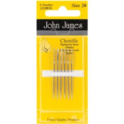 Image of Chenille Hand Needles Size 20 6/Pkg