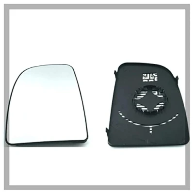 Image of Fits Citroen Relay, For 2006 to 2020 Heated Base Convex Wing Mirror LEFT HAND ( UK Passenger Side )