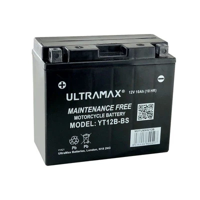 Image of For Yamaha YZF R1 1000 1998 2001 Battery Motorcycle Yt12B BS Gel ULTRAMAX