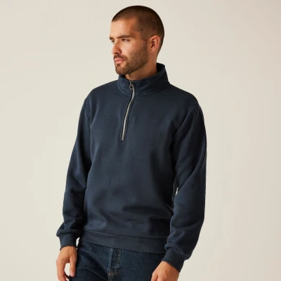 Image of Regatta Professional Mens Pro 1/4 Zip Sweatshirt Navy