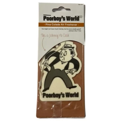 Image of Poorboys World Hanging Air Freshener Pina Colada