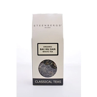 Image of Steenbergs Organic White Tea Loose Leaf Bai Mu Dan 30g