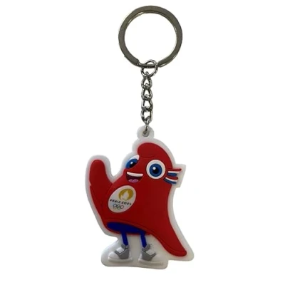 Image of PARIS 2024 Olympic and Paralympic Games Official Collection Mascot Keyring, Multicolored, One size