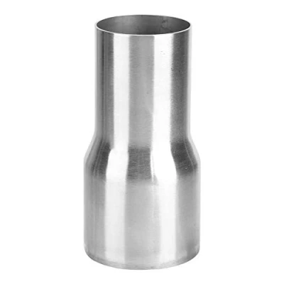 Image of Exhaust Pipe Connector, Car Pipes Tube Adapter Universal Stainless Steel Reducer Connector Modified Part (51 63MM)