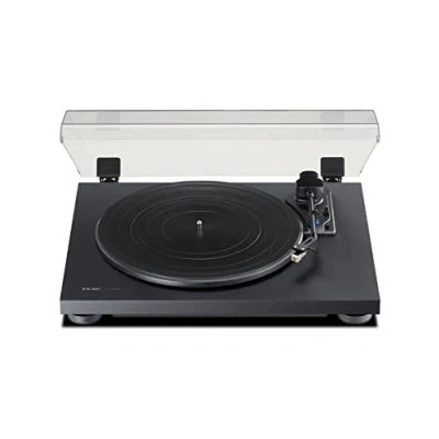 Image of Teac TN 180BT A3 Turntable with Bluetooth output (belt drive, 33/45/78 rpm, integrated phono preamp, high density MDF cabinet) Black