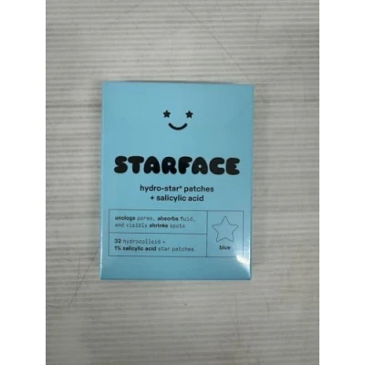 Image of Starface Women&#039;s Hydro Star + Salicylic Acid, Blue, One Size, 32 count (Pack of 1)