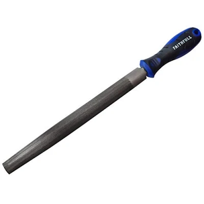 Image of Faithfull FAIFIHRSC10 Engineers File Half Round Second Cut 250mm (10in)