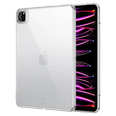 Image of ESR Classic Hybrid Back Case Compatible with iPad Pro 12.9 (2022/2021), Thin and Lightweight, Yellowing Resistant, Hard Back, Supports Pencil 2, Case, Clear