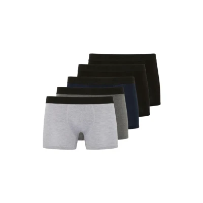 Image of FM London 5 Pack Mens Boxers with HyFresh Odour Protection Technology Breathable Underwear Suitable all Occasions Tagless Shorts Multipack Designed for a 24hr Wear Super Soft