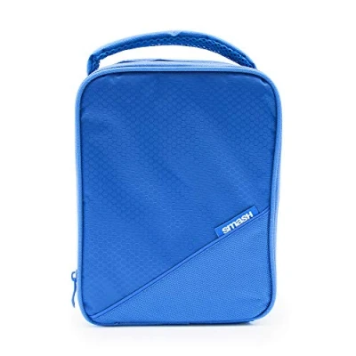 Image of Smash Insulated Lunch Bag, Fabric, 8cm x 18cm 25cm, Blue