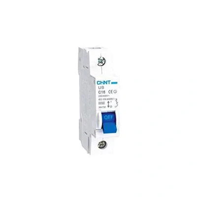 Image of Chint EBG 1P B32 Miniature Circuit Breaker, 32 A, 1 Pole, B Curve, 6 kA