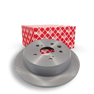 Image of 4243130280, 4243130300 Brake disc FEBI BILSTEIN 108562 Rear Axle 291mm 10mm 5 Hole 114,3mm solid Coated LEXUS: IS 3, 2