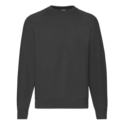 Image of Fruit of the Loom Men&#039;s Premium Sweater, Black, L UK