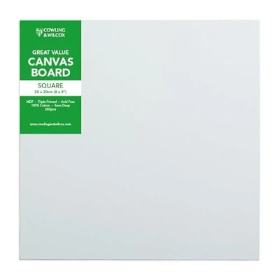 Image of Cowling &amp; Wilcox Artist Canvas Board (8 x 8)
