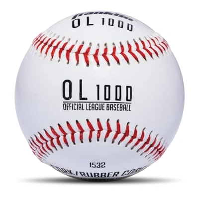 Image of Franklin Men&#039;s Official League Practice Baseball White