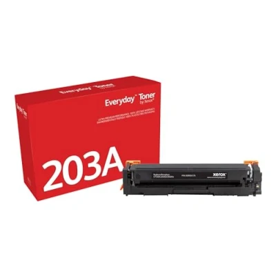 Image of Everyday by Xerox Black Toner compatible with HP 203A (CF540A), Standard Capacity