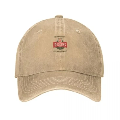 Image of LXCUDXZ Baseball Cap Dickens Cider Cowboy Hat Snap Back Mens Women&#039;s Party Gift