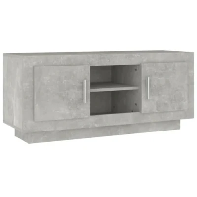 Image of vidaXL TV Cabinet Media Unit Sideboard Entertainment Centre Stereo Hifi Side Living Room Console Stand Concrete Grey Engineered Wood