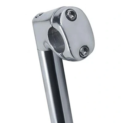 Image of Raleigh GNJ116 Short Reach Handlebar Stem with 180mm Long 22.2mm Quill Fitting in Silver