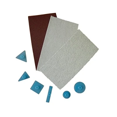 Image of Minitool Sanding Hads and Abrasive Files, Pack of 6, Silver