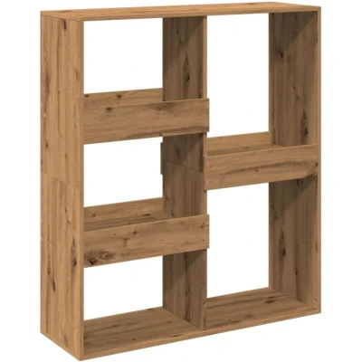 Image of vidaXL Room Divider Artisian Oak 100x33x115 cm Engineered Wood