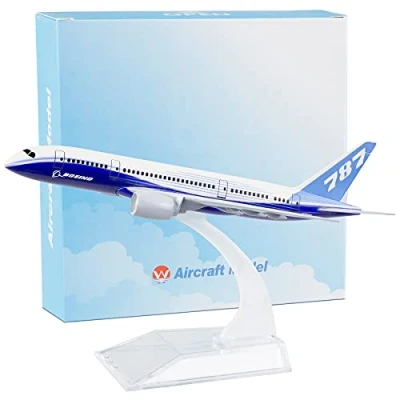 Image of Busyflies Model Airplane 1:400 Diecast Airplanes Aircraft Metal Boeing 787 Plane Alloy for Birthday Gift