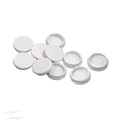 Image of Pack of 10 British General Nexus Spare Screw Caps for Mains Wall Outlet Sockets