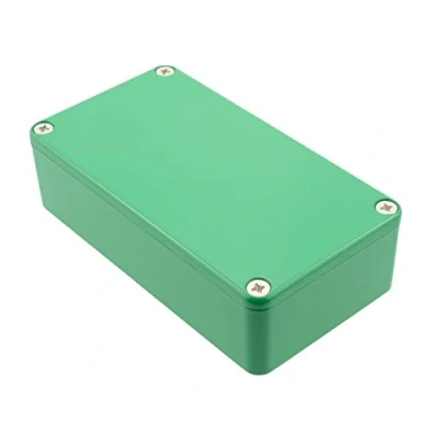 Image of Hammond Green Diecast Enclosure 112 x 60 31mm 1590BGR Electronic Project Box