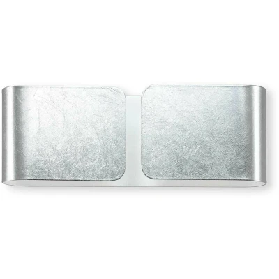 Image of Clip 2 Light Indoor Small Wall Silver, G9