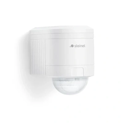 Image of Steinel Motion Detector IS 240 DUO White Coverage Indoor &amp; Outdoor Sensor w/ 12 m Range Wall Mounted Infrared